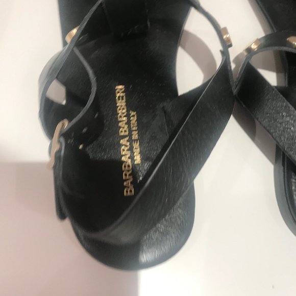 Barbara Barbieri Leather Sandals - Picture 4 of 4